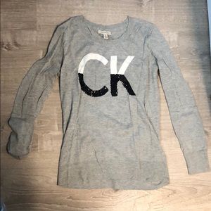 calvin klein long sleeve shirt